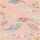 nourison imagination ima12 pink multicolor rug