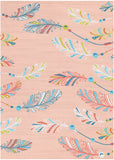 nourison imagination ima12 pink multicolor rug