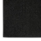 nourison nourison essentials nre01 black rug