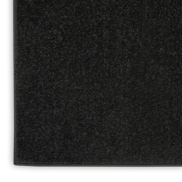 nourison nourison essentials nre01 black rug