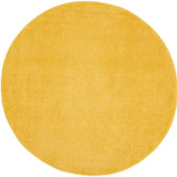 nourison nourison essentials nre01 yellow rug
