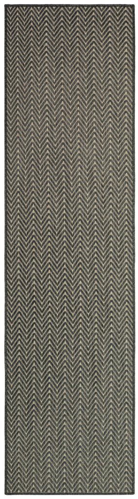 nourison horizon indoor outdoor hoz02 charcoal rug