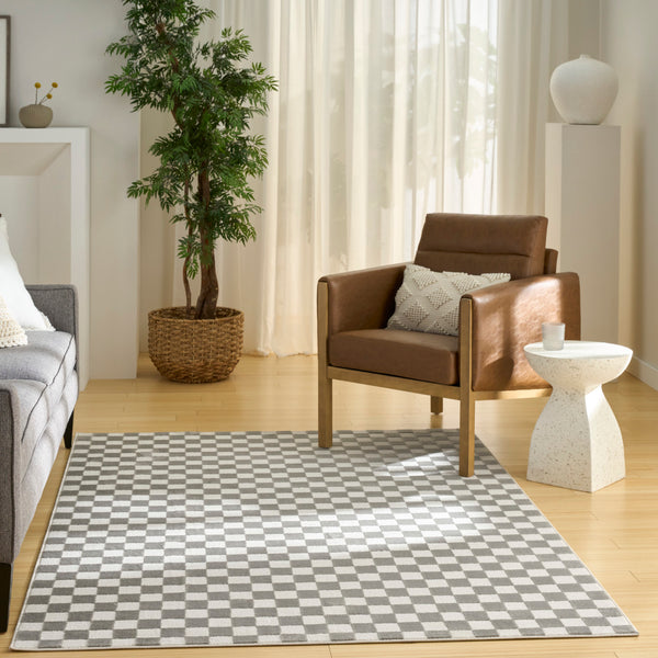 nourison serenity home srh09 ivory grey rug