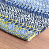dash albert fiesta stripe da662 french blue rug