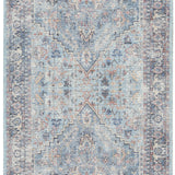 nourison new concept washables sr104 light grey blue rug