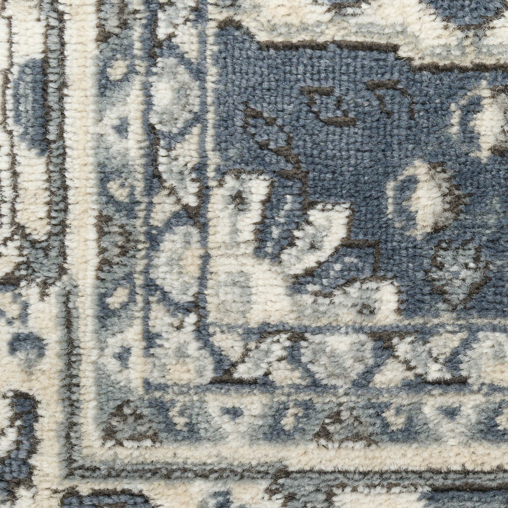 nourison quarry qua18 navy ivory rug
