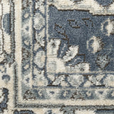 nourison quarry qua18 navy ivory rug