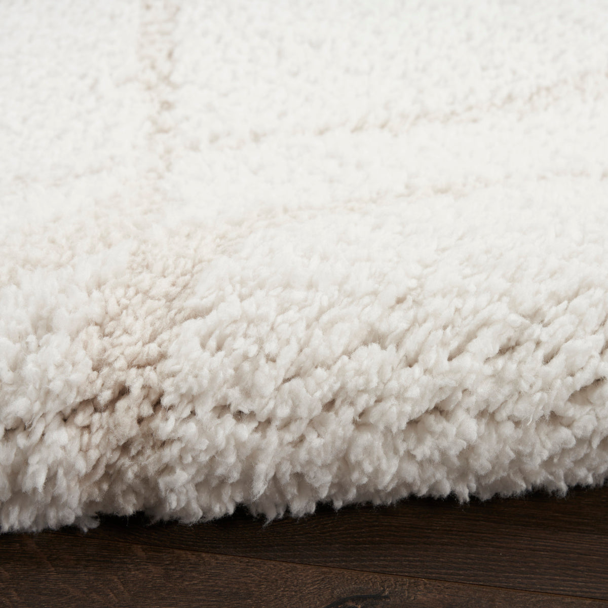 nourison modern shag mmd03 ivory beige rug