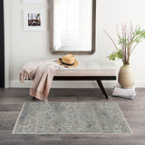 nourison quarry qua17 dark grey rug