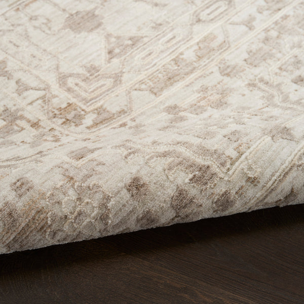nourison shadows shw05 ivory grey rug