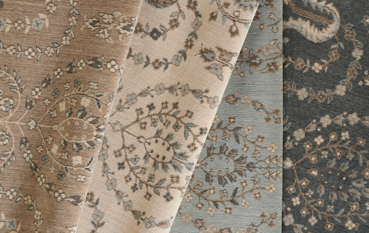 rugs done right custom grand parterre pt02 hazelnut rug