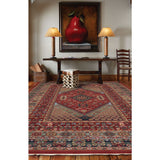 capel kindred heriz 3450 sienna green rug