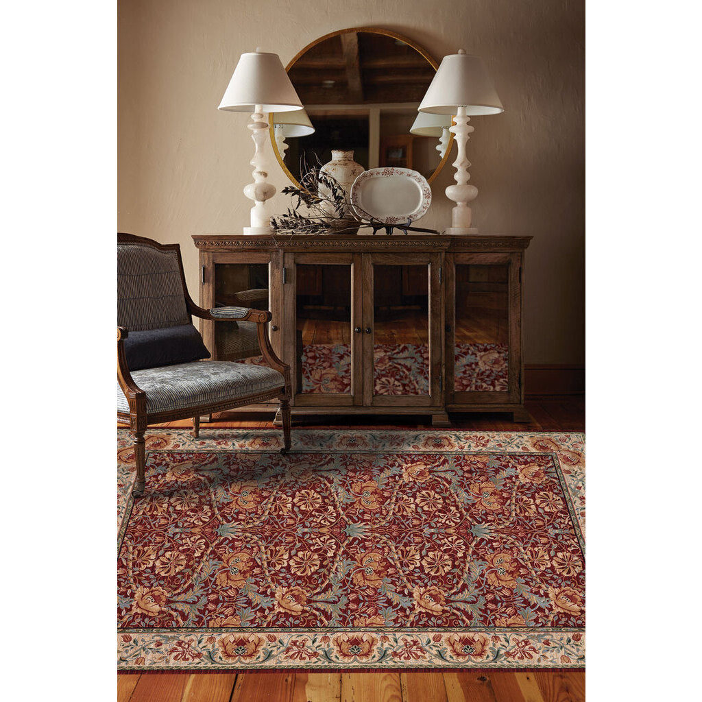 capel kindred nouveau 3451 cardinal cream rug
