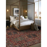 capel kindred qashqai 3453 cardinal indigo rug