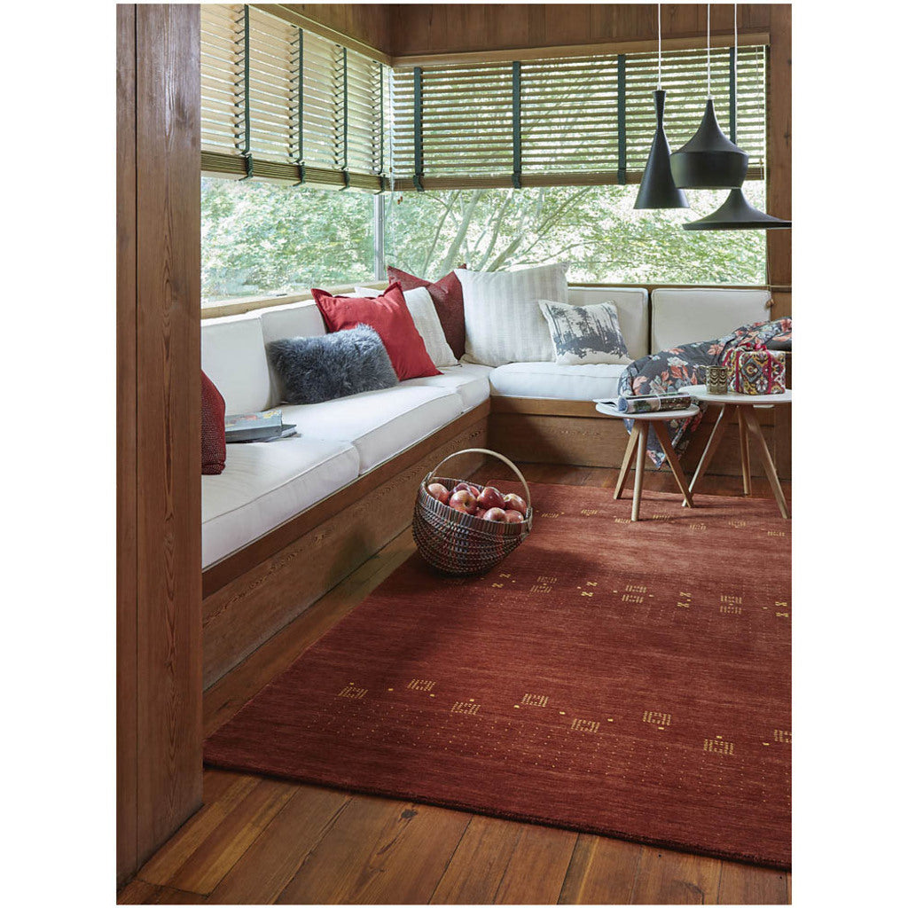 capel simply gabbeh 3495 adobe rug