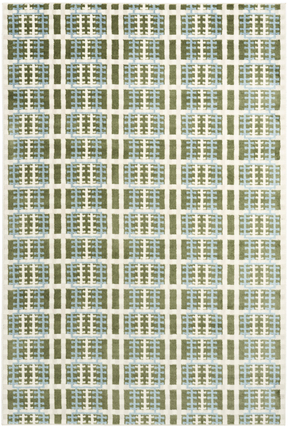 nourison nordic nrc08 blue green rug