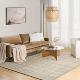 nourison pure framework fra01 silver rug