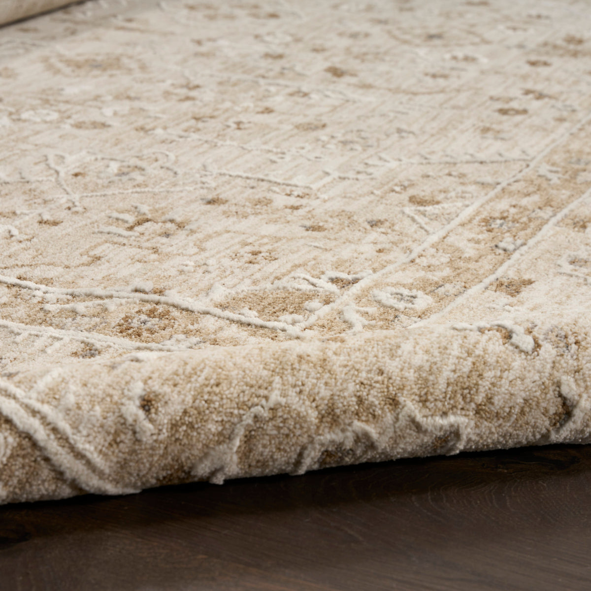 nourison retreat ret02 beige rug