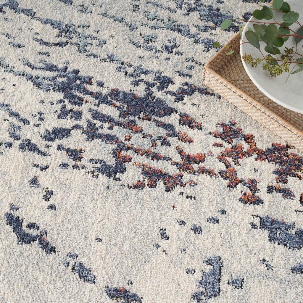 nourison motion mtt04 ivory blue rug