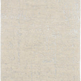 nourison luna lun01 ivory silver blue rug