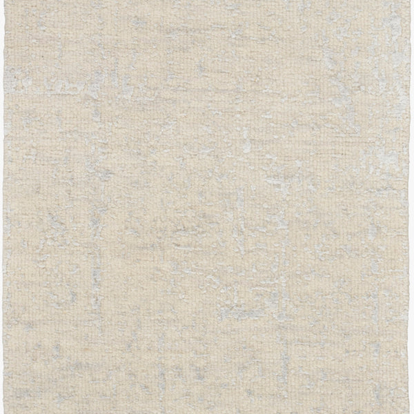 nourison luna lun01 ivory silver blue rug