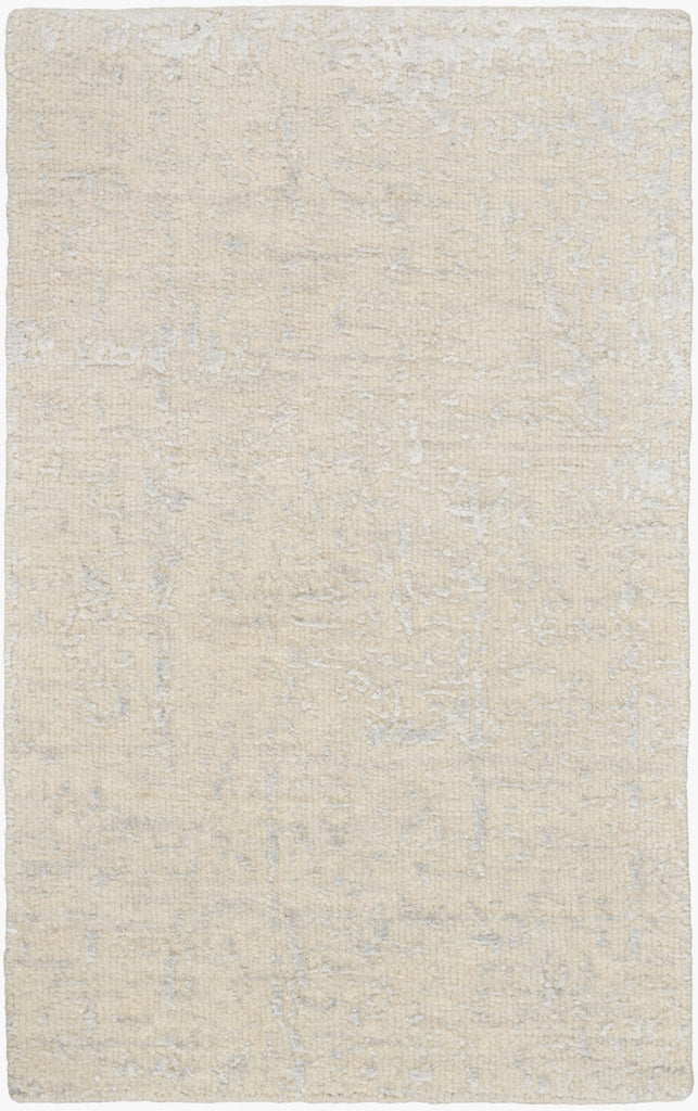 nourison luna lun01 ivory silver blue rug