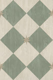 spicher and company williamsburg compass diamond garden arbor vinyl mat