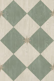 spicher and company williamsburg compass diamond garden arbor vinyl mat