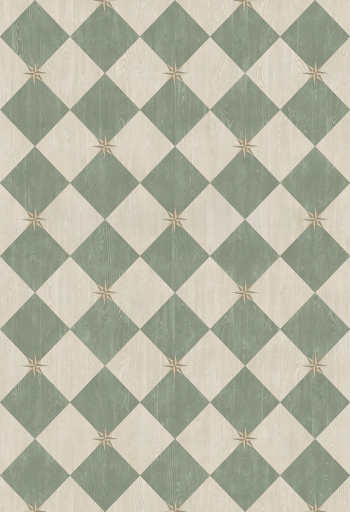spicher and company williamsburg compass diamond garden arbor vinyl mat
