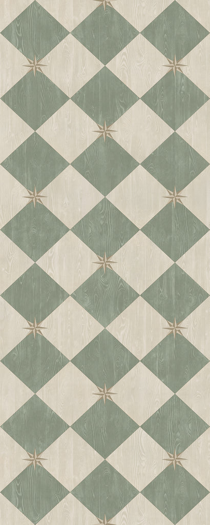 spicher and company williamsburg compass diamond garden arbor vinyl mat