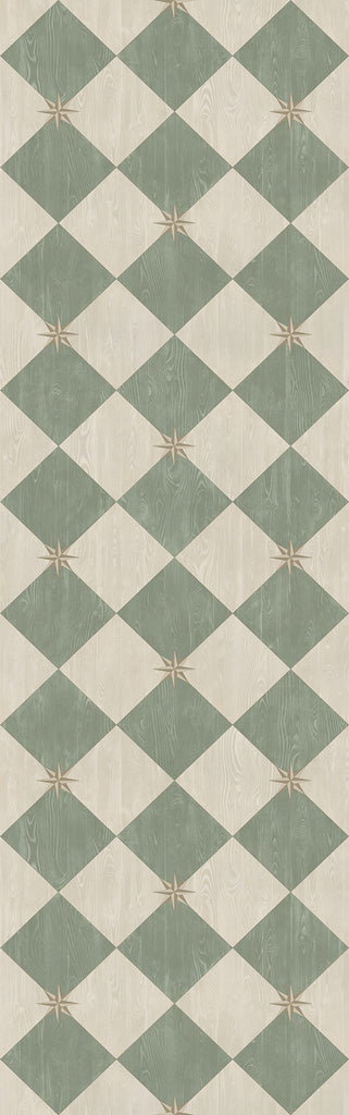 spicher and company williamsburg compass diamond garden arbor vinyl mat