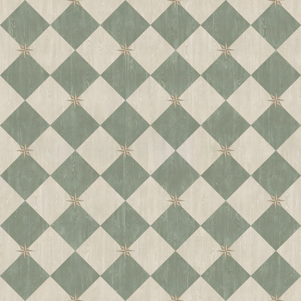 spicher and company williamsburg compass diamond garden arbor vinyl mat