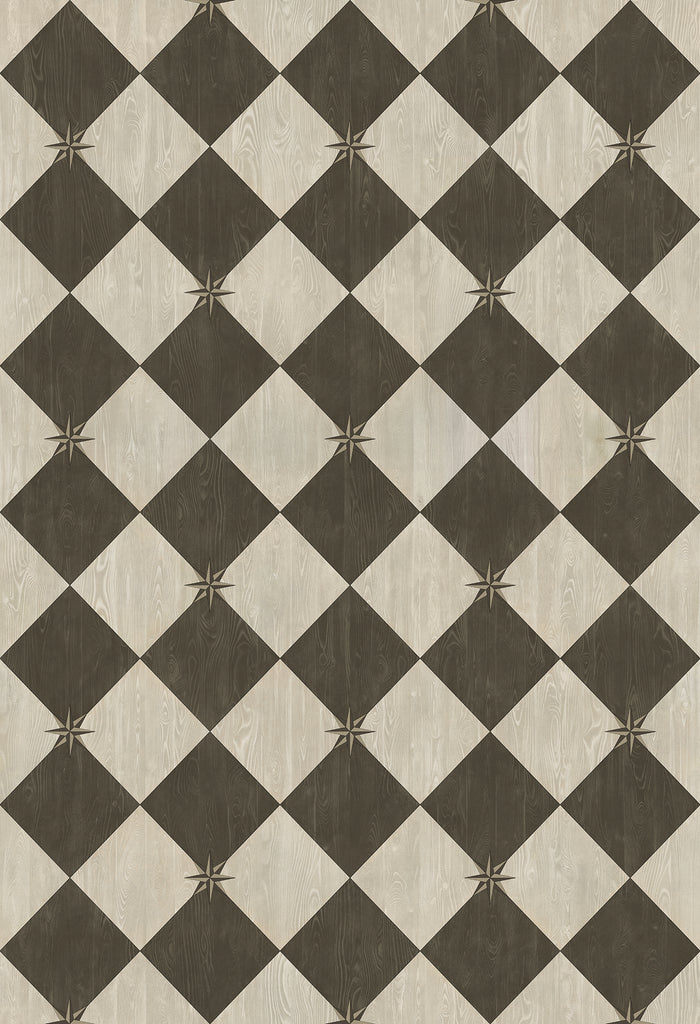 spicher and company williamsburg compass diamond garden allée vinyl mat