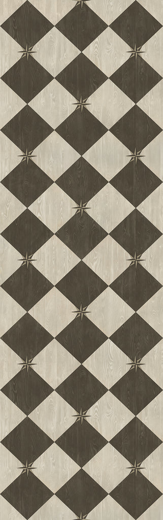 spicher and company williamsburg compass diamond garden allée vinyl mat