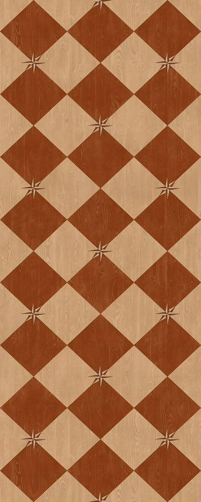 spicher and company williamsburg compass diamond garden terrace vinyl mat