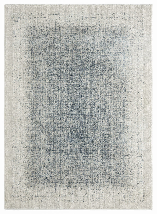 nourison grand street grn03 ivory blue rug