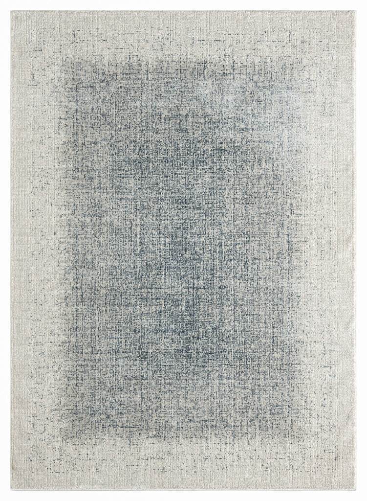 nourison grand street grn03 ivory blue rug