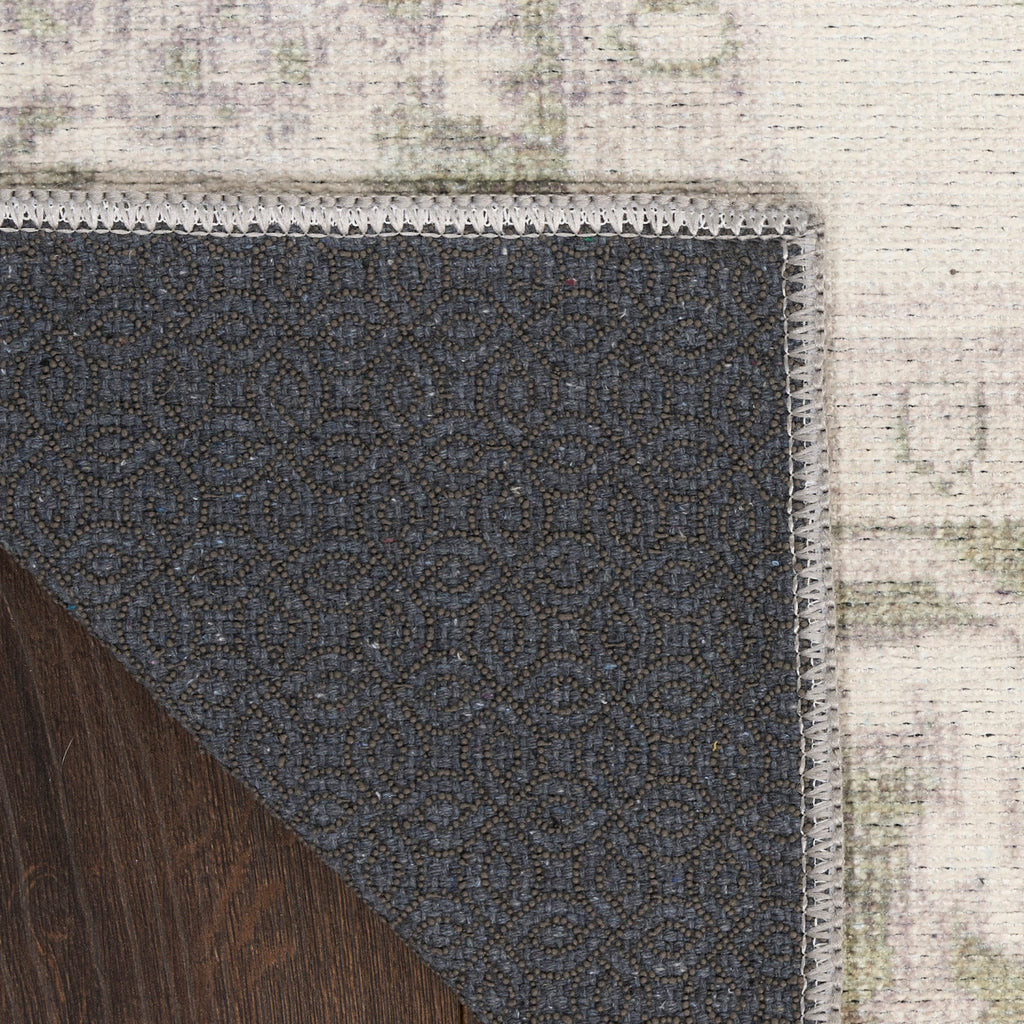nourison vintage washables vws08 green rug