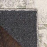 nourison vintage washables vws08 green rug