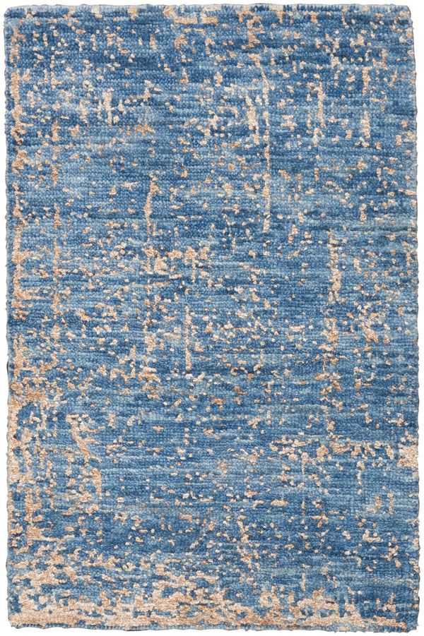 nourison luna lun01 dark blue mocha rug