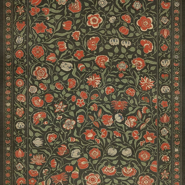 spicher and company williamsburg antique floral  where you go i will go vinyl mat
