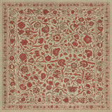 spicher and company williamsburg antique floral return home vinyl mat