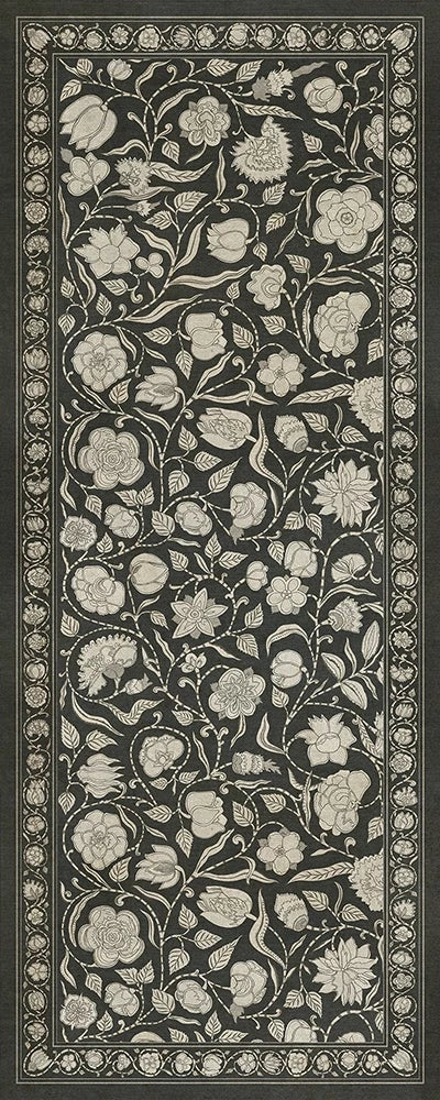 spicher and company williamsburg antique floral my dear and loving husband vinyl mat