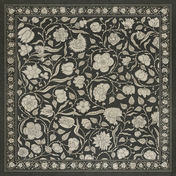 spicher and company williamsburg antique floral my dear and loving husband vinyl mat