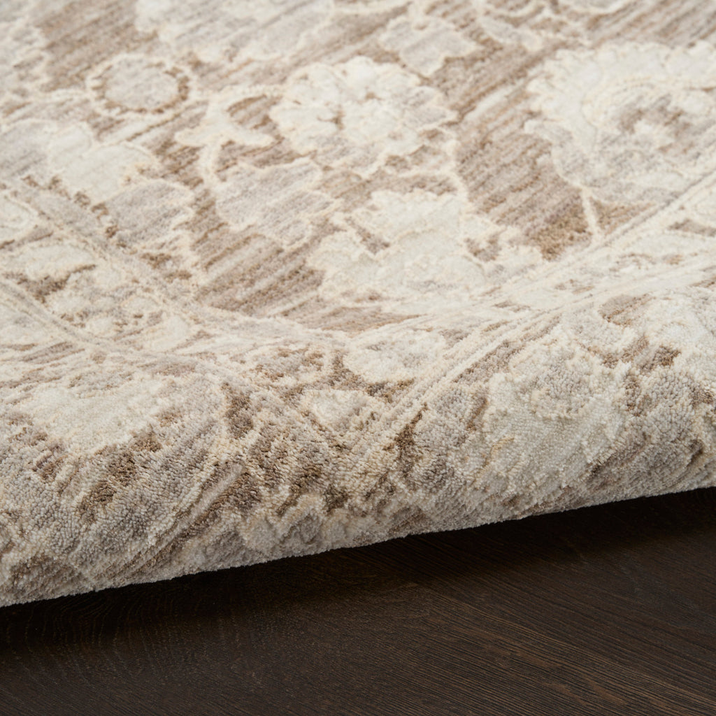 nourison shadows shw03 ivory mocha rug