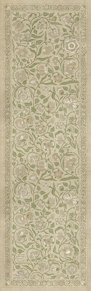 spicher and company williamsburg antique floral my dear and loving husband vinyl mat