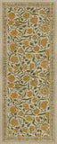 spicher and company williamsburg antique floral a lane of yellow vinyl mat