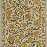 spicher and company williamsburg antique floral a lane of yellow vinyl mat