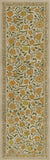 spicher and company williamsburg antique floral a lane of yellow vinyl mat