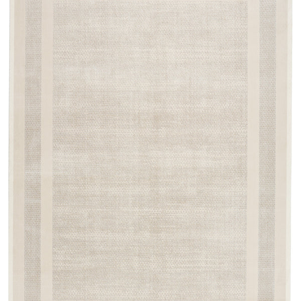 nourison grand street grn05 ivory taupe rug